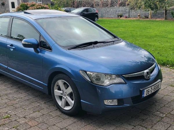 Honda Civic Saloon, Petrol, 2006, Blue
