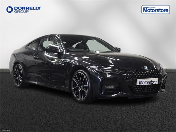 BMW 4-Series Coupe, Diesel, 2023, Black