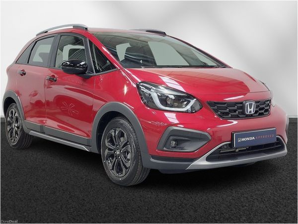 Honda Jazz Hatchback, Petrol Hybrid, 2025, Red
