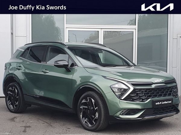 Kia Sportage SUV, Petrol Hybrid, 2024, Green
