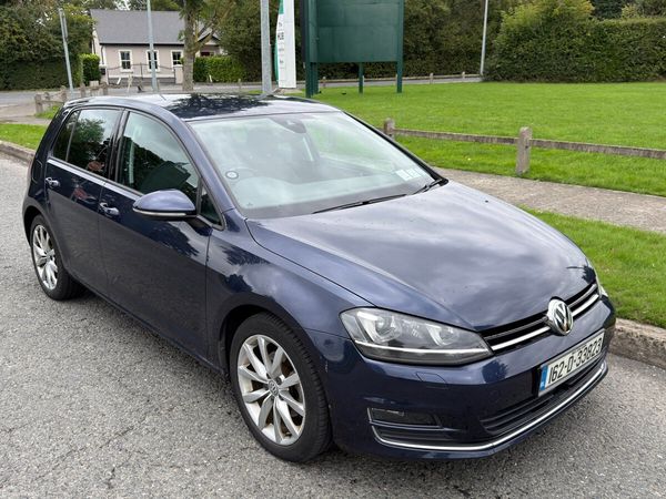 Volkswagen Golf Hatchback, Petrol, 2016, Blue