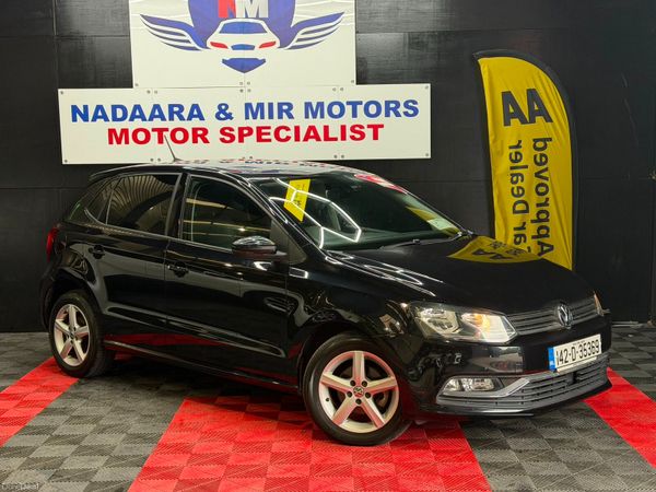 Volkswagen Polo Hatchback, Petrol, 2014, Black