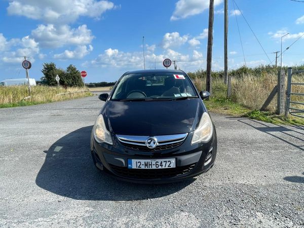 Vauxhall Corsa Hatchback, Petrol, 2012, Black