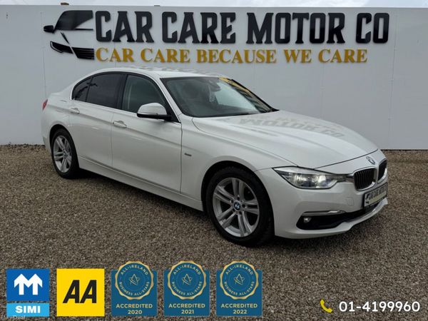BMW 3-Series Saloon, Petrol, 2016, White