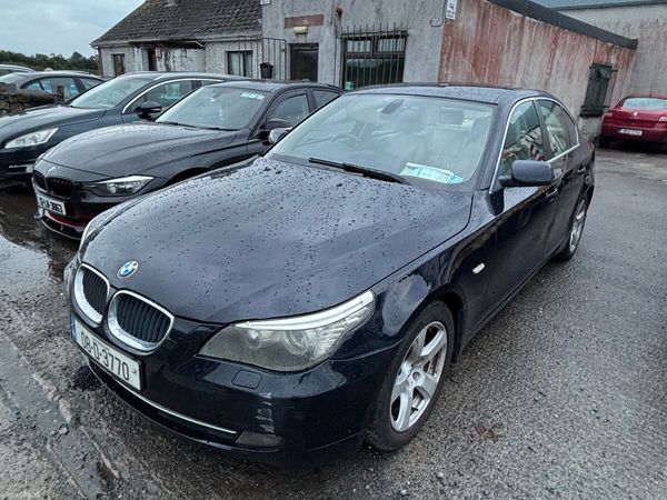 BMW 5-Series Saloon, Diesel, 2008, Blue