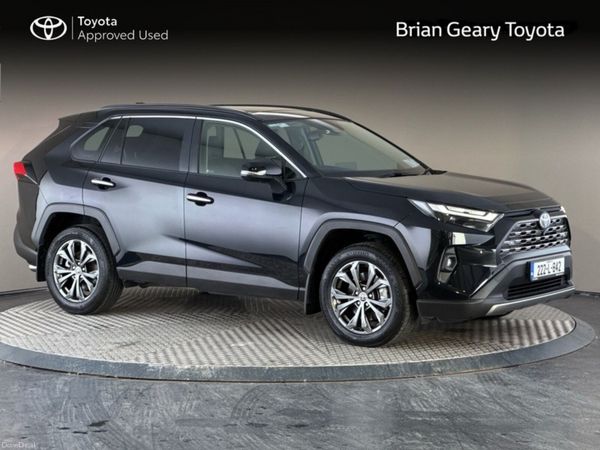 Toyota RAV4 SUV, Petrol Hybrid, 2022, Black