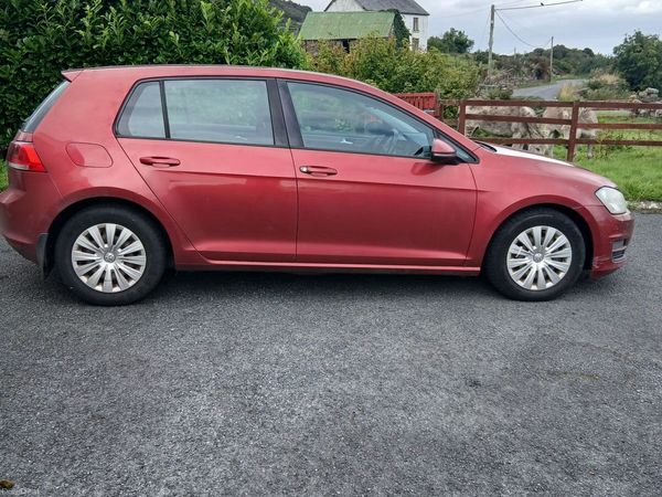 Volkswagen Golf Estate, Diesel, 2013, Red