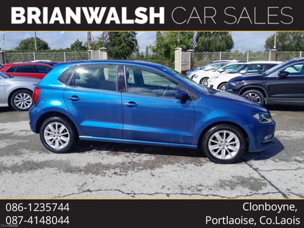 Volkswagen Polo Hatchback, Petrol, 2017, Blue