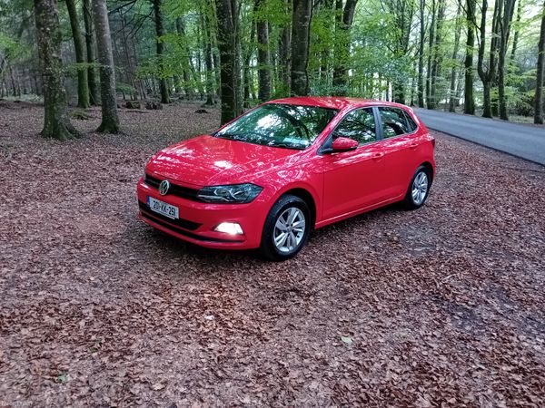 Volkswagen Polo Hatchback, Petrol, 2020, Red