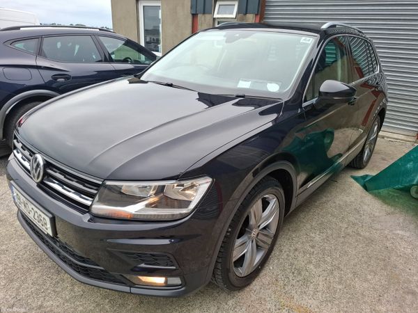 Volkswagen Tiguan SUV, Diesel, 2019, Black