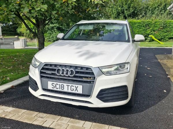 Audi Q3 SUV, Diesel, 2018, White