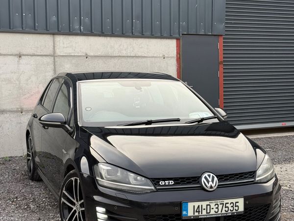 Volkswagen Golf Hatchback, Diesel, 2014, Black
