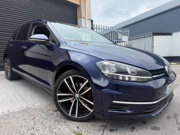 Volkswagen Golf Hatchback, Diesel, 2017, Blue