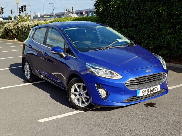 Ford Fiesta Hatchback, Petrol, 2018, Blue
