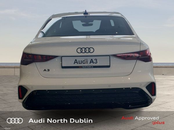Audi A3 Saloon, Petrol, 2026, White