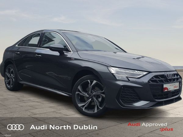 Audi A3 Saloon, Petrol, 2026, Grey