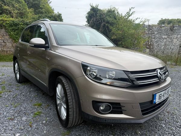 Volkswagen Tiguan SUV, Diesel, 2016, Brown