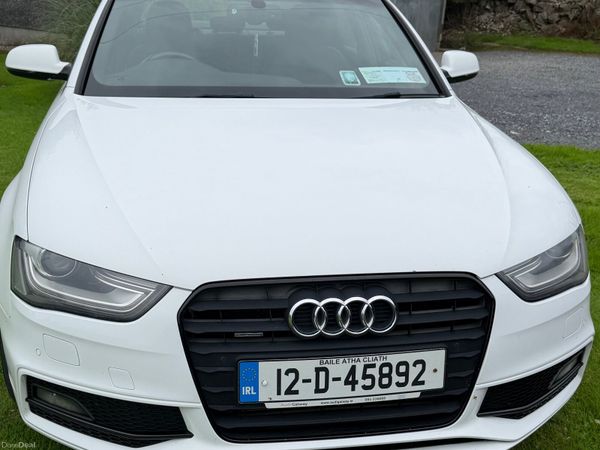 Audi A4 Saloon, Diesel, 2012, White