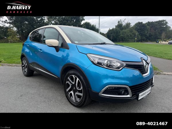 Renault Captur Hatchback, Petrol, 2015, Blue