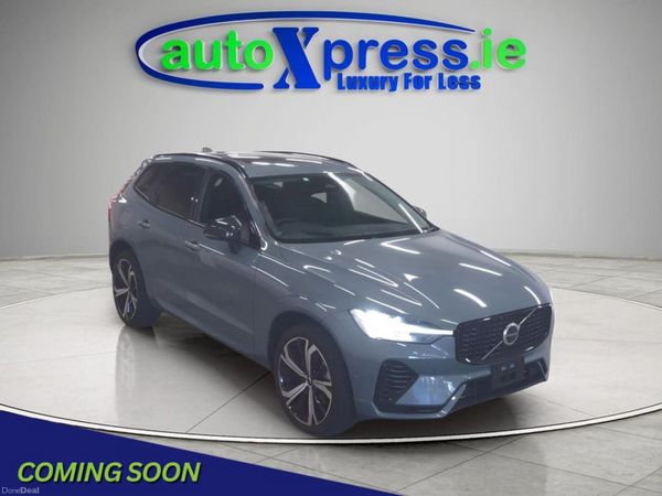 Volvo XC60 SUV, Petrol Plug-in Hybrid, 2023, Grey