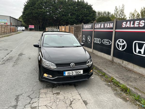 Volkswagen Polo Hatchback, Petrol, 2015, Black