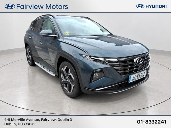 Hyundai Tucson SUV, Petrol Hybrid, 2024, Blue