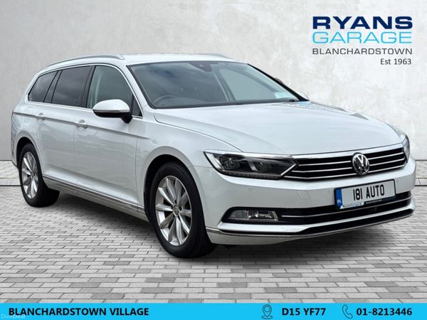 Volkswagen Passat Estate, Petrol, 2018, White