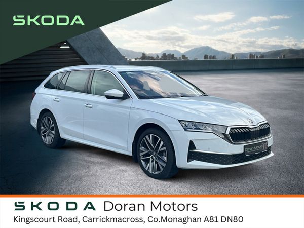 Skoda Octavia Estate, Diesel, 2026, White