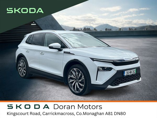 Skoda Elroq Hatchback, Electric, 2026, White