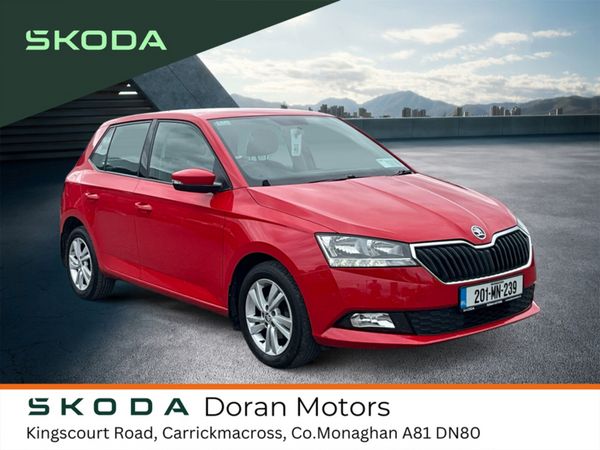 Skoda Fabia Hatchback, Petrol, 2020, Red