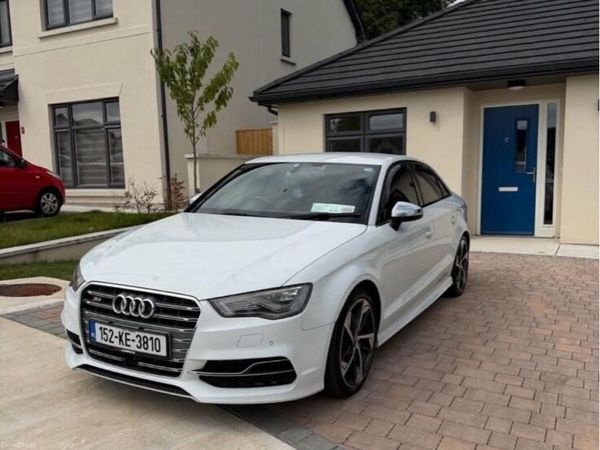Audi S3 Saloon, Petrol, 2015, White