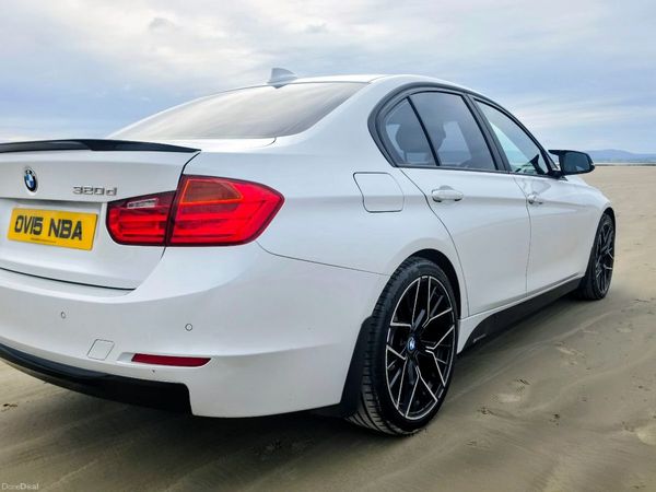 BMW 3-Series Saloon, Diesel, 2015, White