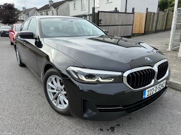 BMW 5-Series Saloon, Diesel, 2022, Black
