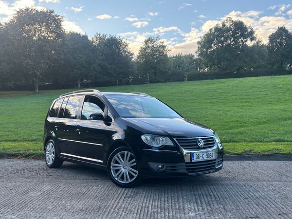 Volkswagen Touran MPV, Diesel, 2008, Black
