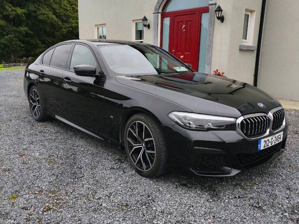 BMW 5-Series Saloon, Diesel, 2021, Black