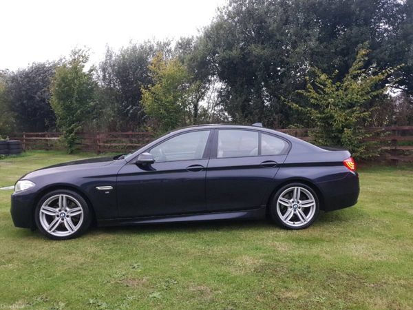 BMW 5-Series Saloon, Diesel, 2013, Black