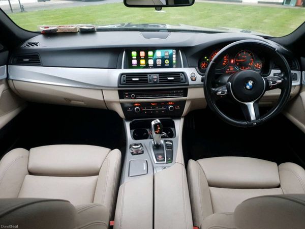 BMW 5-Series Saloon, Diesel, 2013, Black
