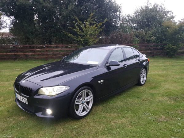 BMW 5-Series Saloon, Diesel, 2013, Black