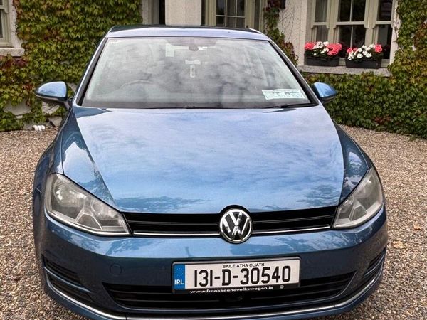 Volkswagen Golf Hatchback, Diesel, 2013, Blue
