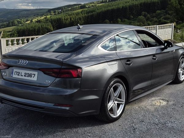 Audi A5 Hatchback, Diesel, 2017, Grey