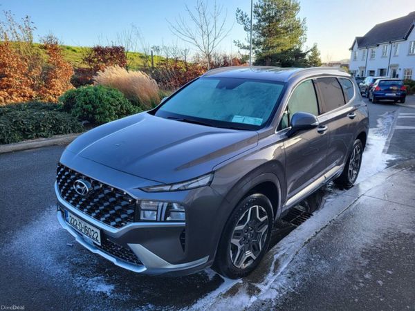Hyundai Santa Fe SUV, Petrol Plug-in Hybrid, 2022, Grey