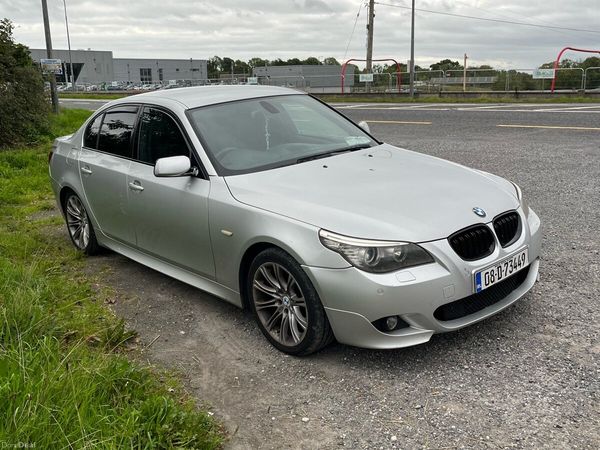 BMW 5-Series Saloon, Diesel, 2008, Silver