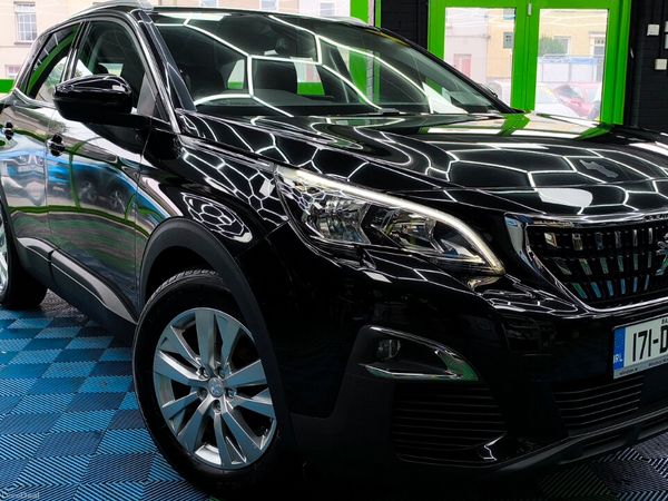 Peugeot 3008 SUV, Diesel, 2017, Black