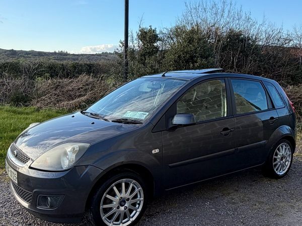 Ford Fiesta Hatchback, Petrol, 2007, Grey