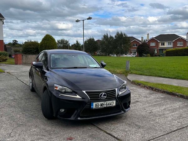 Lexus IS Saloon, Petrol Hybrid, 2016, Black