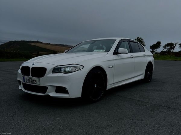 BMW 5-Series Saloon, Diesel, 2012, White
