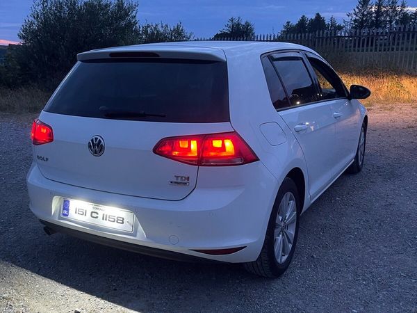 Volkswagen Golf Estate, Diesel, 2015, White
