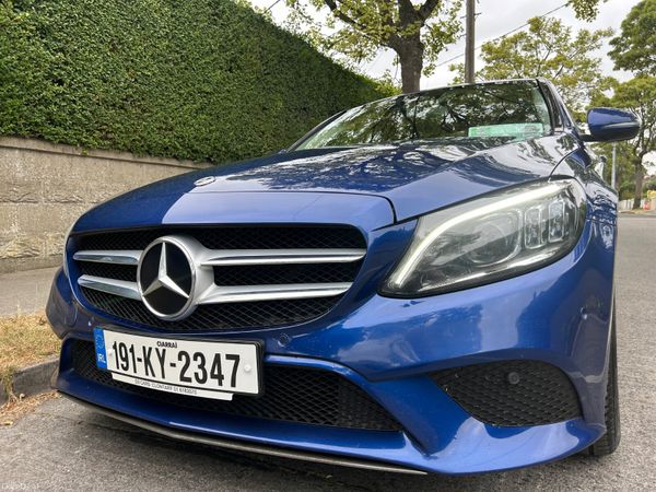 Mercedes-Benz C-Class Saloon, Diesel, 2019, Blue