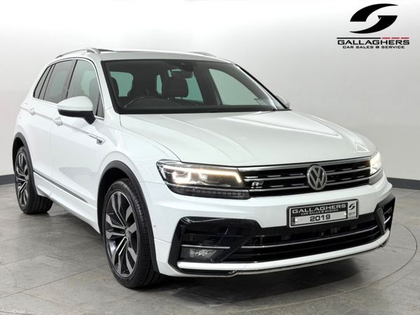 Volkswagen Tiguan SUV, Diesel, 2019, White