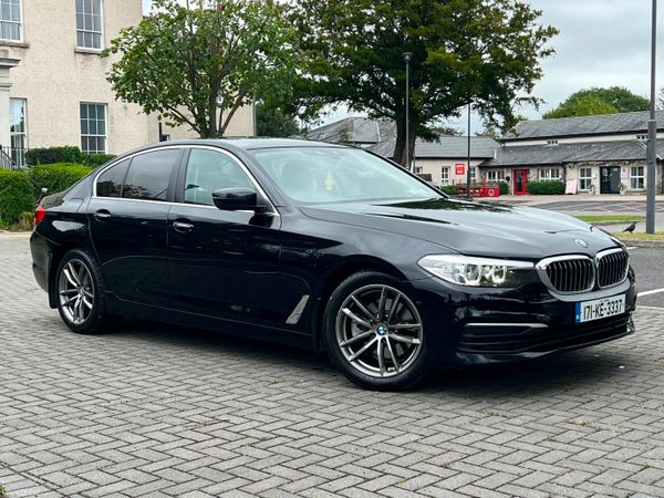 BMW 5-Series Saloon, Diesel, 2017, Black